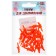 Nose "carrot", set 25 pcs., Size 1 pc. - 1.5 × 0.4 × 0.4 cm