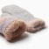 Women's mittens at the lawsuit Minaku Runny 22 cm gray gray