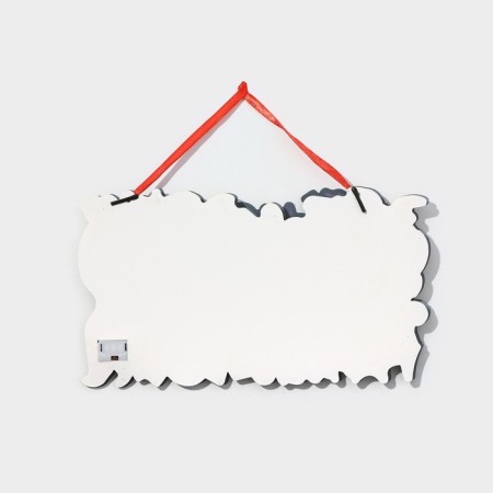 Decorative luminous jewelry (suspension) "Happy Halloween" 15x26 cm-6