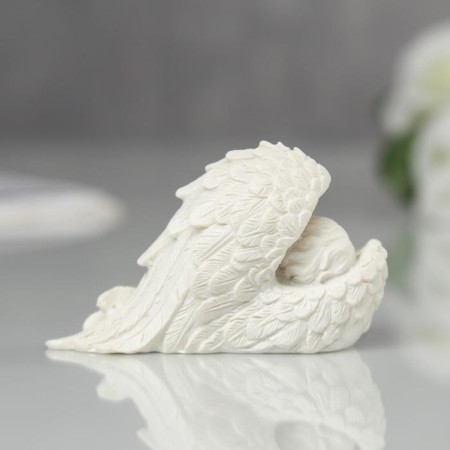 Polystone souvenir "Snowty angel sleeping in the wings" mix 4x6.5x2.5 cm-1