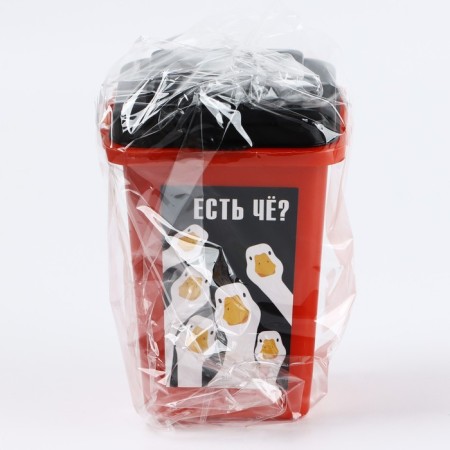 Garbage bin "Geese", 12 x 9 cm-5