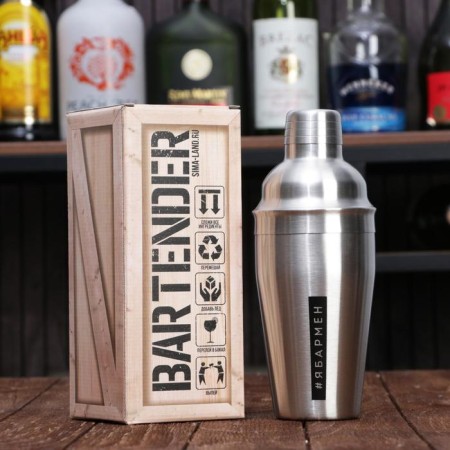 Shaker "#Yabarmen", 500 ml