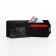 Male purse for magnet, department for bills, for maps, for coins, black color