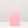 Box package with a handle, pink, 15 x 10 x 6 cm