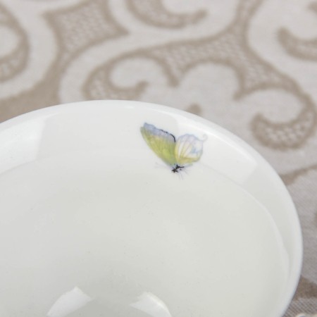 Tea couple ceramic "lavender field", 2 items: a cup 220 ml, a saucer d = 15 cm-7