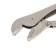 Hand tundra clamp, reinforced, flat capture, with a latch, 250 mm