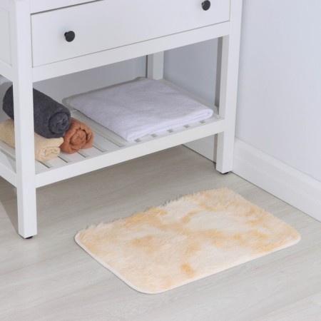 Daulist's home rug "fluffy", 40 × 60 cm, brown color-7