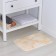 Daulist's home rug "fluffy", 40 × 60 cm, brown color