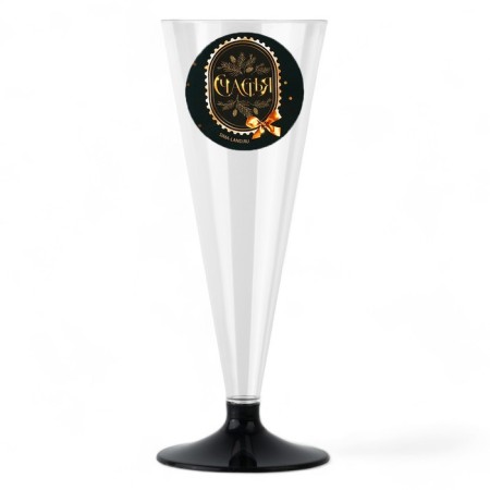 New Year's set of champagne glasses “Happy New Year”, 150 ml, 6 pcs.-2