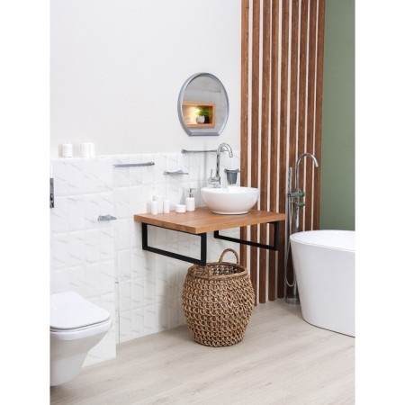 Verona bathroom set, metallic color-1