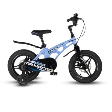 Велосипед 14'' Maxiscoo Cosmic Deluxe Plus, цвет небесно-голубой матовый