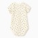 Body with short sleeve, beige color, height 68 cm (3-6 months)