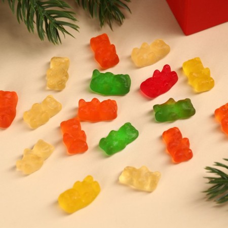Marmalade bears "waiting for a miracle" in a carrot box, 100 g.-1