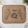 Serving napkin on the table of the share of Coffee, 40 × 30 cm, beige color
