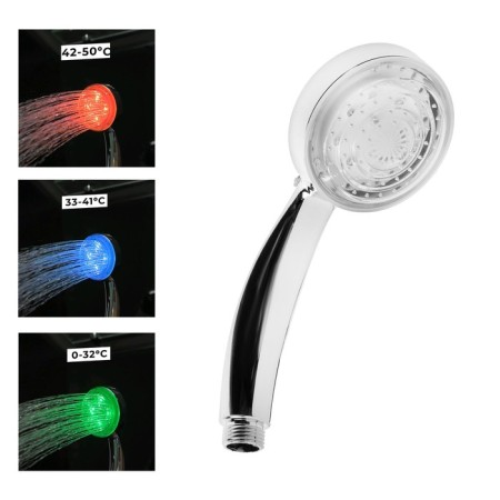 Showing watering can Zein Z0015, with LED backlight, 3 colors, plastic, color chromium-3