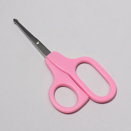 Scissors, safe, straight, 11 cm, color mix-2