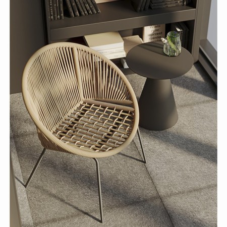 Coffee table Marius, 500 × 500 × 550 mm, black color-5