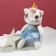 Soft toy "Our baby", Unicorn Mix, 28 cm