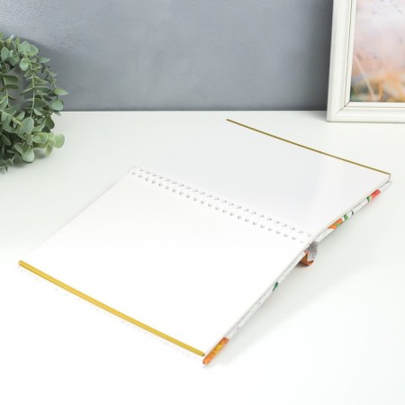 Photo album magnetic 20 sheets "Summer Time" Kraft 29x24x2 cm-2