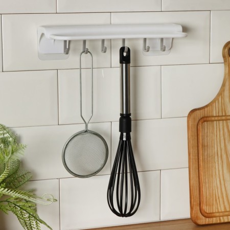 Holder for knives and kitchen accessories, 25.5 × 11 × 5 cm, white color-8