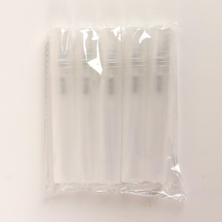 Perfume bottle, with a spray, 7 ml, white color-4