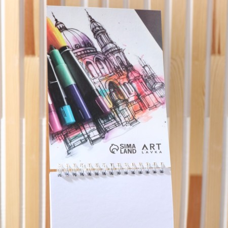 Sketchbook A5, 40 l. 190 g/m2 "City"-2