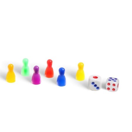 New Year's board game "New Year: Money Polys. Winter City ”, 60 cards, 2 cubes, 6 chips, 10+-8