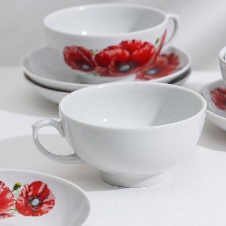 Tea service "Country. Poppies ", 14 items-6