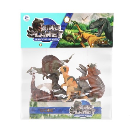 Dynosauri set "Jurassic period", 6 figures-7