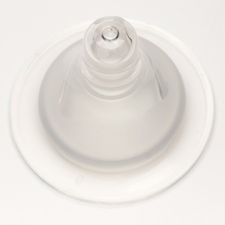 Silicone nipple on a bottle, anti -br., From 0 months, wide throat, slow stream-2