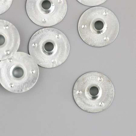 Fitting holder Round metal 2x2x0.7 cm-1
