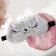 Gift set "Dance", sleep mask, thermostatic, sponge 2 pcs, postcard