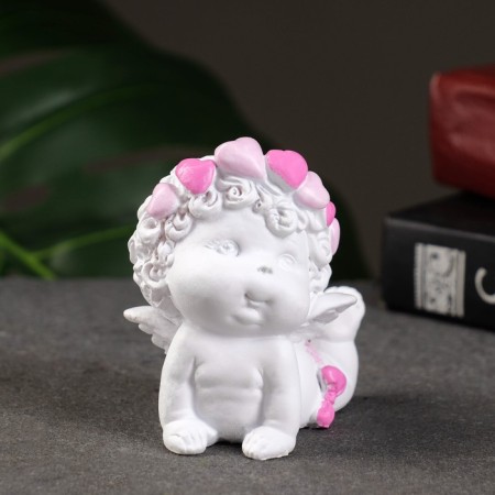 Figure "Angel lies on the floor" 7x5x7cm-3