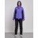 Ski costume female winter, size 42, dark purple color