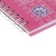 Notebook in a gift box, on a lock, A6, 50 sheets, line, "Butterfly", mix
