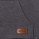Children's sweatshirt, color dark gray melange, height 158 ​​cm
