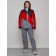 Ski suit female, size 52, red color