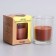 Aromatic candle in glass 5x6cm, coffee