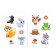 Coloring with stickers "Mishutka", 12 p.