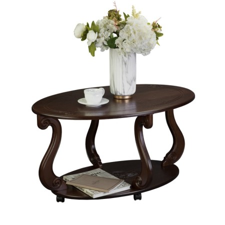 Gouring table on wheels Ovation (m), 900x615x490, dark brown-3