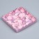 Cookie box, confectionery packaging with PVC lid, “Blow with happiness”, 21 x 21 x 3 cm