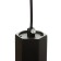 Suspension lamp "MOEM" LED 5W 4000K Black 4x4x40-140cm