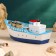 Souvenir ship "Fisherman" 19*7*8cm