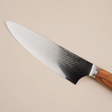 Koty Kitchen Sl Home "Olivia", chef, blade 22.86 cm, brown color-4