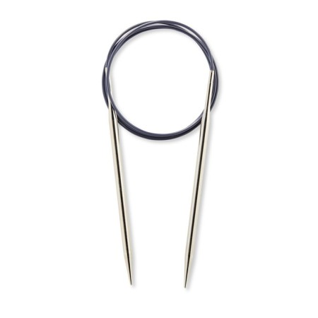 Circular knitting needles, brass 100 cm/ 5.5 mm-2
