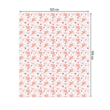 Tables on the table "Cupid", rectangular, oxford, size 120x145 cm-1