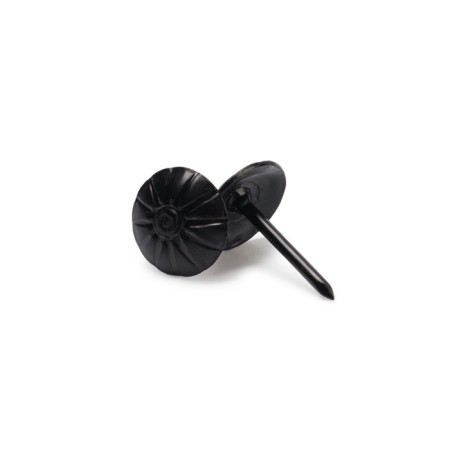Tundra nails, decorative, textured, 11x16 mm, black, 100 pcs-5