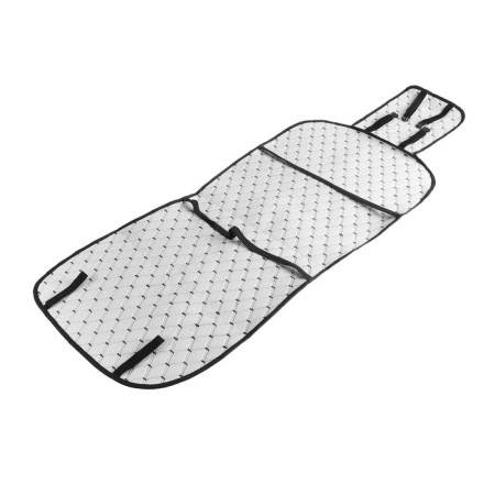 Nabbage in the front seat, velor-premium, size 55 x 150 cm, black-4