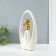 Souvenir Ceramics "Bear - Dreams in reality" White with gold 6x15.5x27 cm