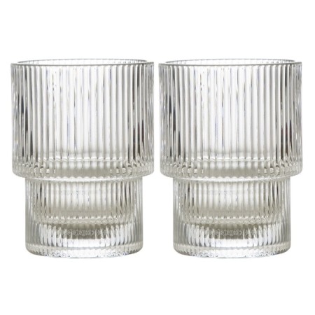 Set of glasses Smart Solutions, glass, 200 ml, 2 pcs
